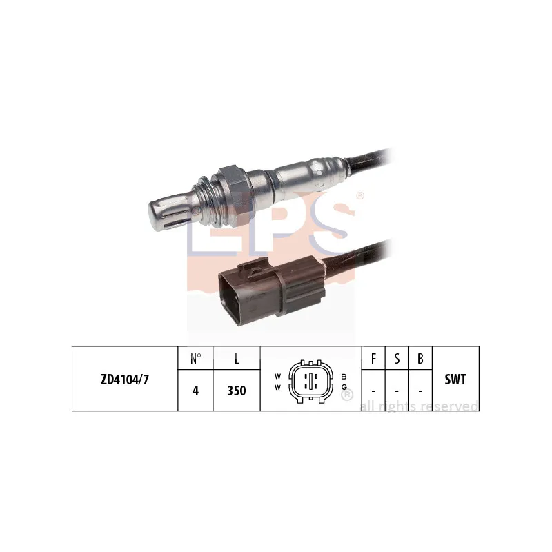 Sonde lambda EPS 1.998.076