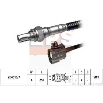 Sonde lambda EPS 1.998.077