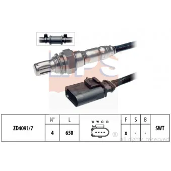 Sonde lambda EPS 1.998.083