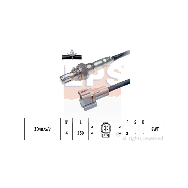 Sonde lambda EPS 1.998.091