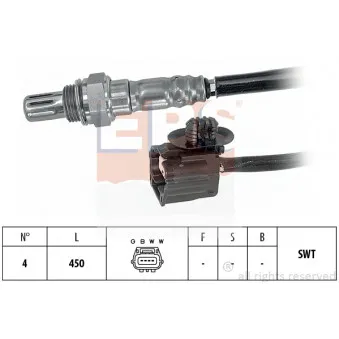 Sonde lambda EPS 1.998.117