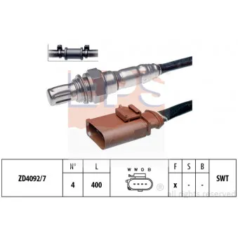 Sonde lambda EPS 1.998.126