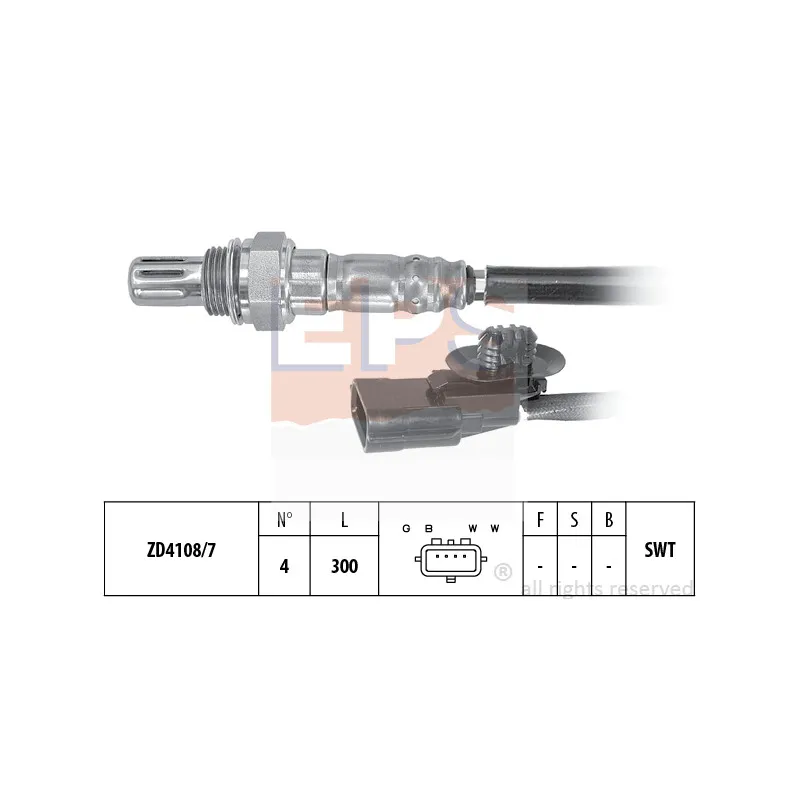 Sonde lambda EPS 1.998.132