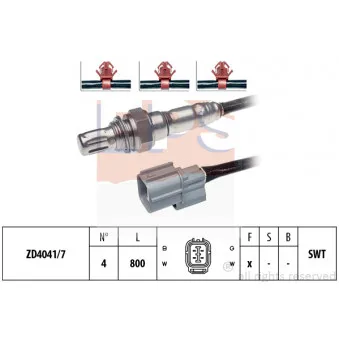 Sonde lambda EPS 1.998.161
