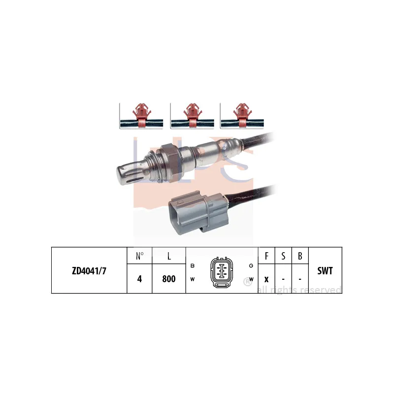 Sonde lambda EPS 1.998.161
