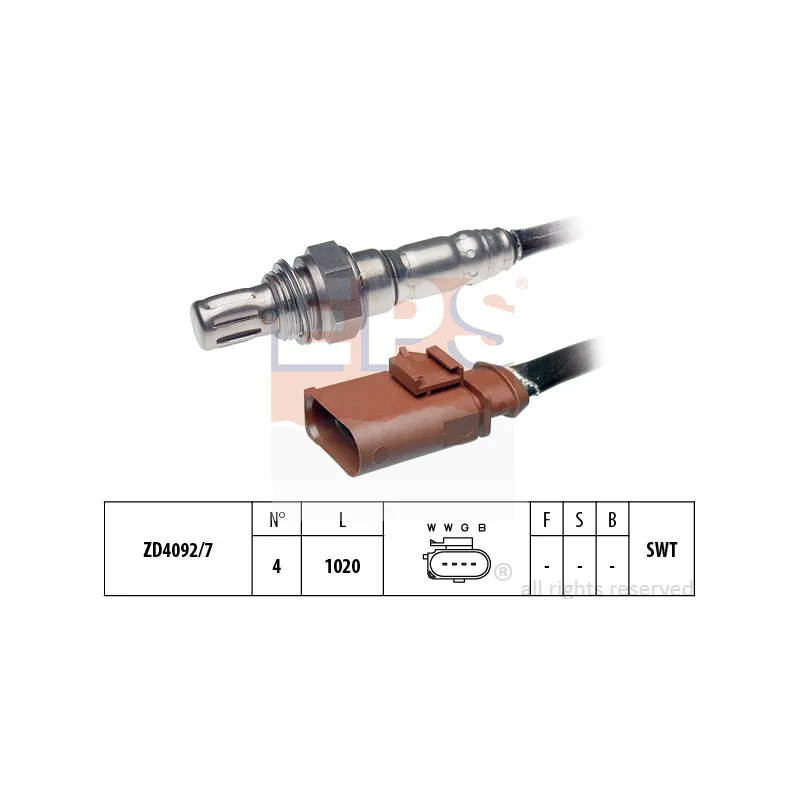 Sonde lambda EPS 1.998.172