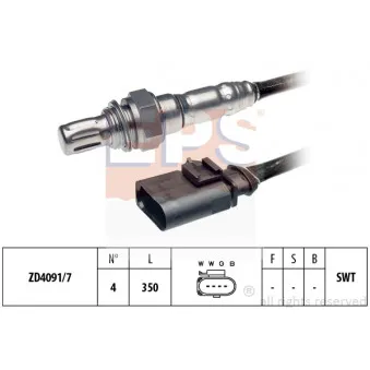 Sonde lambda EPS 1.998.176