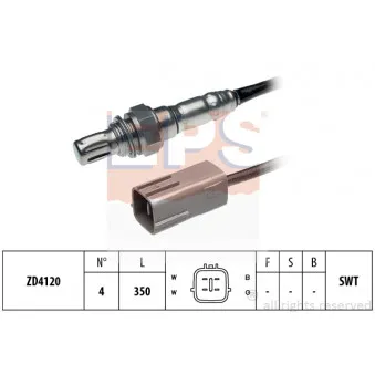 Sonde lambda EPS 1.998.192