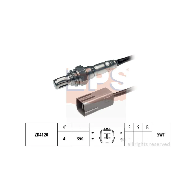 Sonde lambda EPS 1.998.192