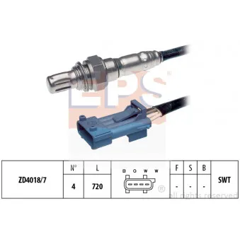 Sonde lambda EPS 1.998.198