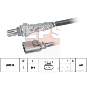 Sonde lambda EPS 1.998.199