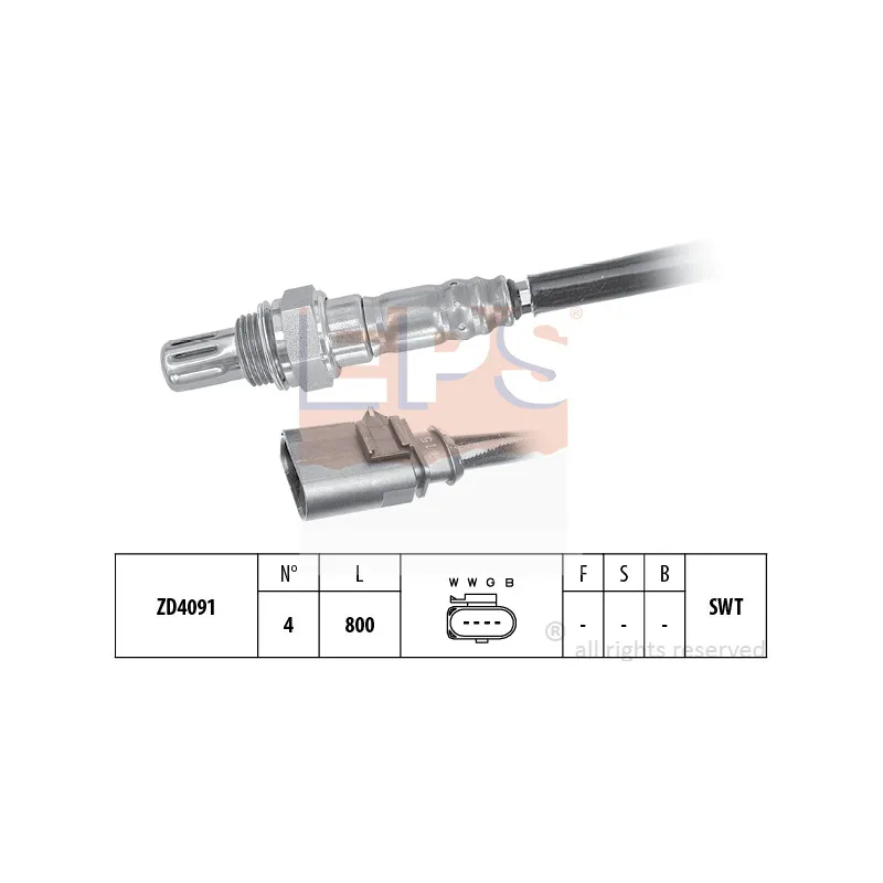 Sonde lambda EPS 1.998.199