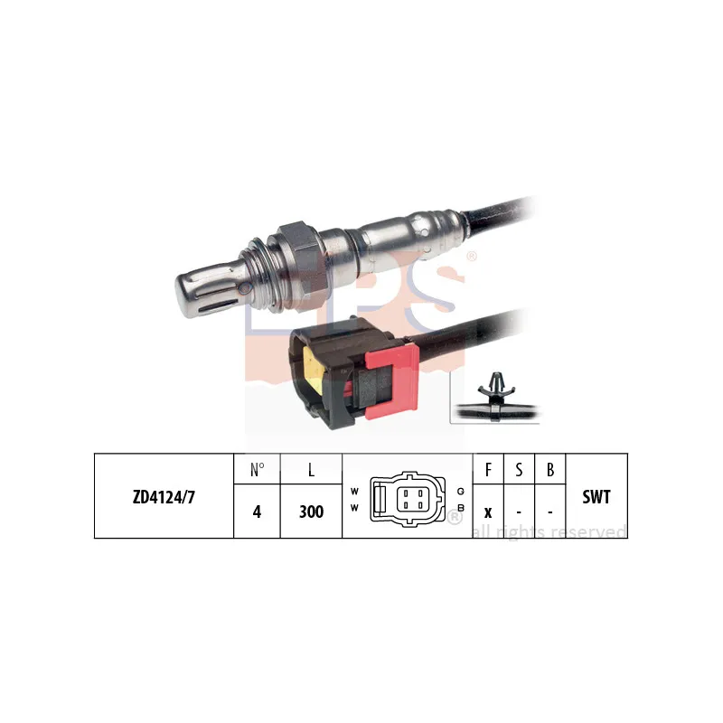 Sonde lambda EPS 1.998.212