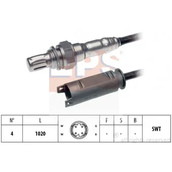 Sonde lambda EPS 1.998.213