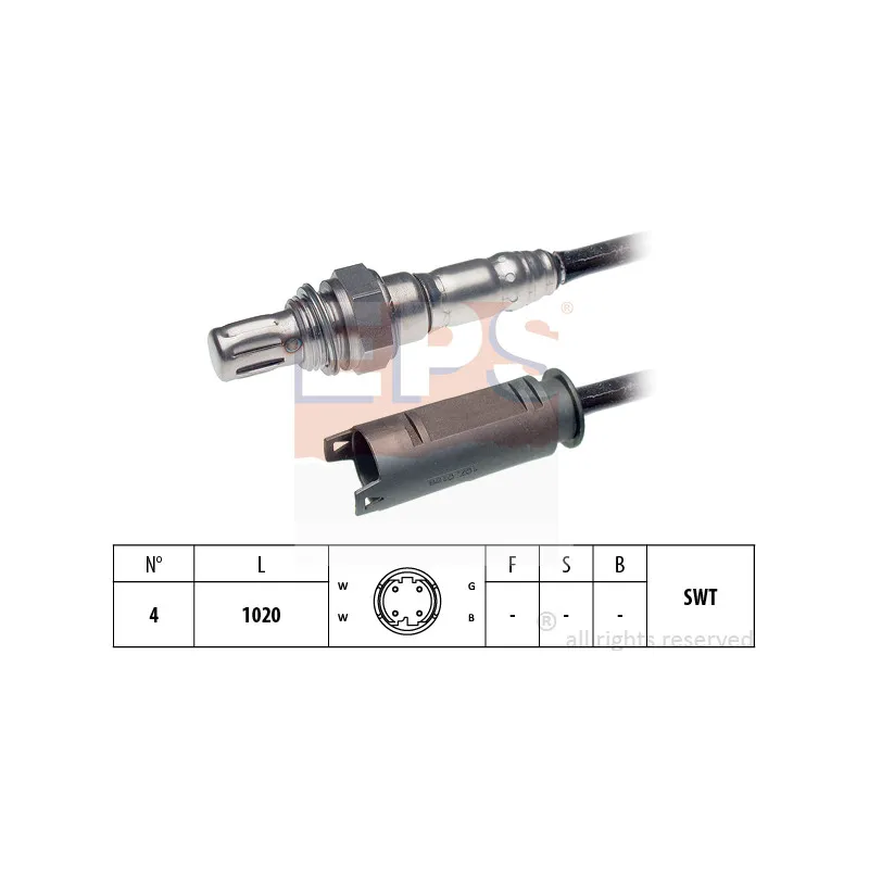 Sonde lambda EPS 1.998.213