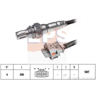 Sonde lambda EPS 1.998.214
