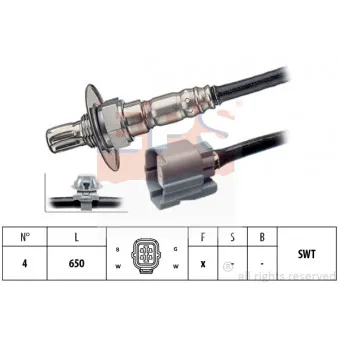 Sonde lambda EPS 1.998.223