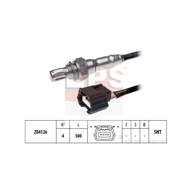 Sonde lambda EPS 1.998.227