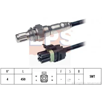 Sonde lambda EPS 1.998.232