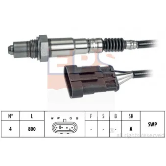 Sonde lambda EPS 1.998.239