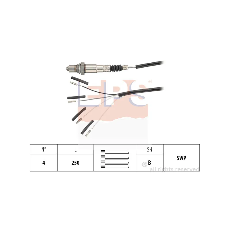 Sonde lambda EPS 1.998.240