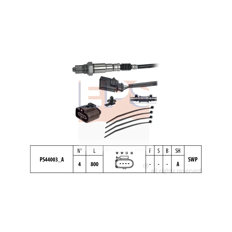 Sonde lambda EPS 1.998.243