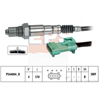 Sonde lambda EPS 1.998.246