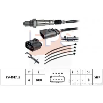 Sonde lambda EPS 1.998.247
