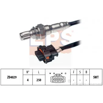 Sonde lambda EPS 1.998.249