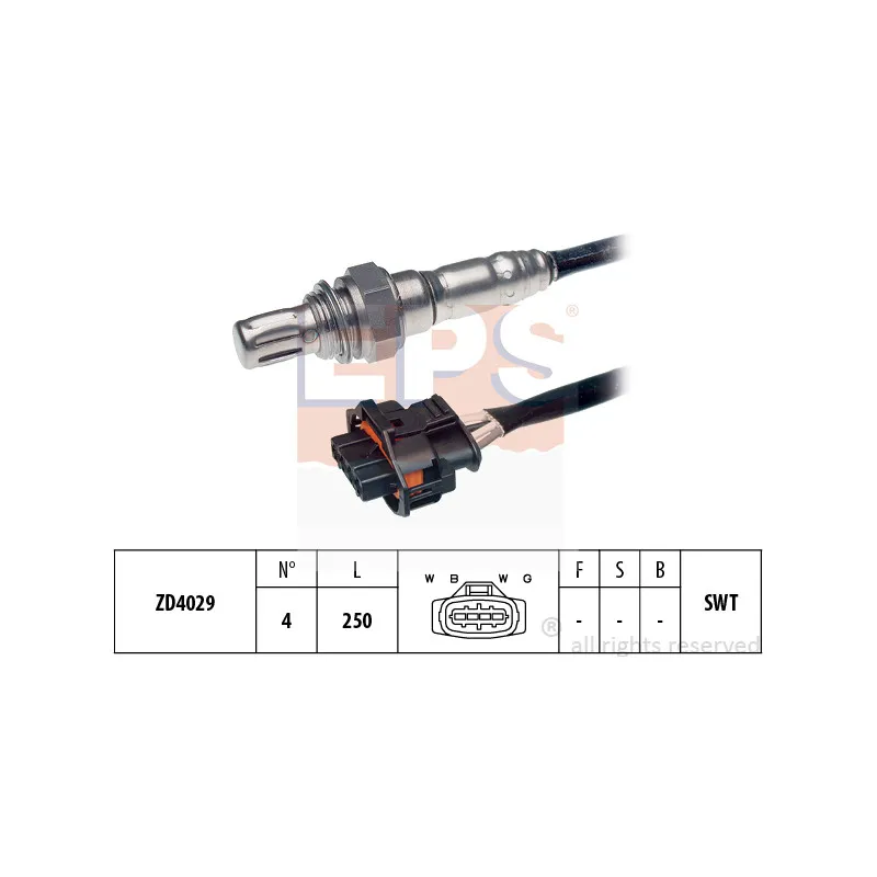Sonde lambda EPS 1.998.249