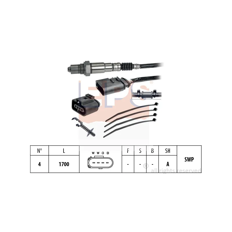 Sonde lambda EPS 1.998.251
