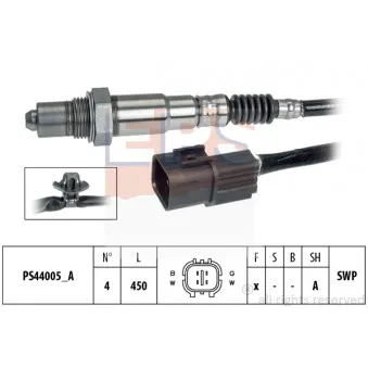 Sonde lambda EPS 1.998.261