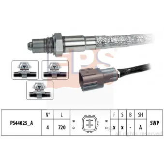 Sonde lambda EPS 1.998.274