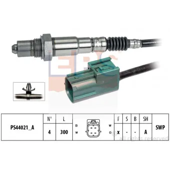 Sonde lambda EPS 1.998.303