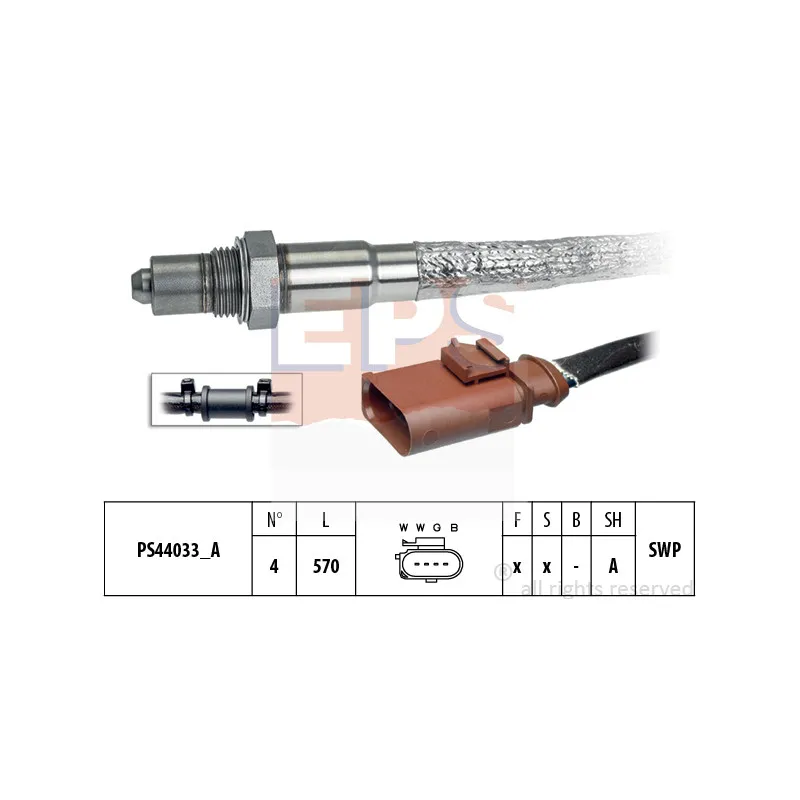 Sonde lambda EPS 1.998.314