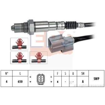 Sonde lambda EPS 1.998.319