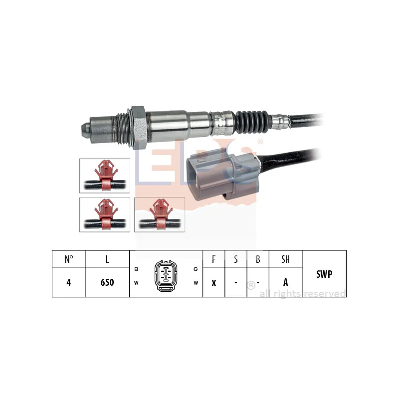 Sonde lambda EPS 1.998.319