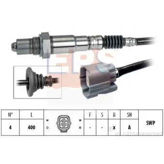 Sonde lambda EPS 1.998.320