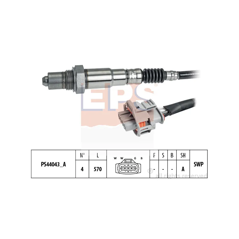 Sonde lambda EPS 1.998.321