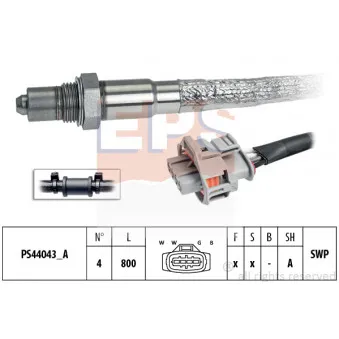 Sonde lambda EPS 1.998.322