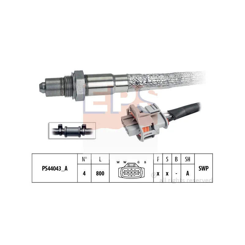Sonde lambda EPS 1.998.322