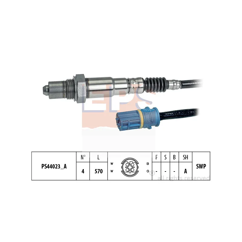 Sonde lambda EPS 1.998.323