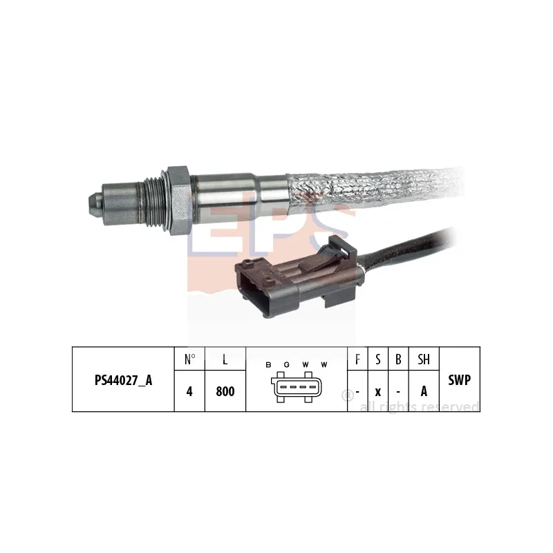 Sonde lambda EPS 1.998.335