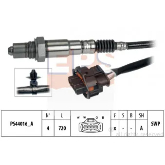 Sonde lambda EPS 1.998.339