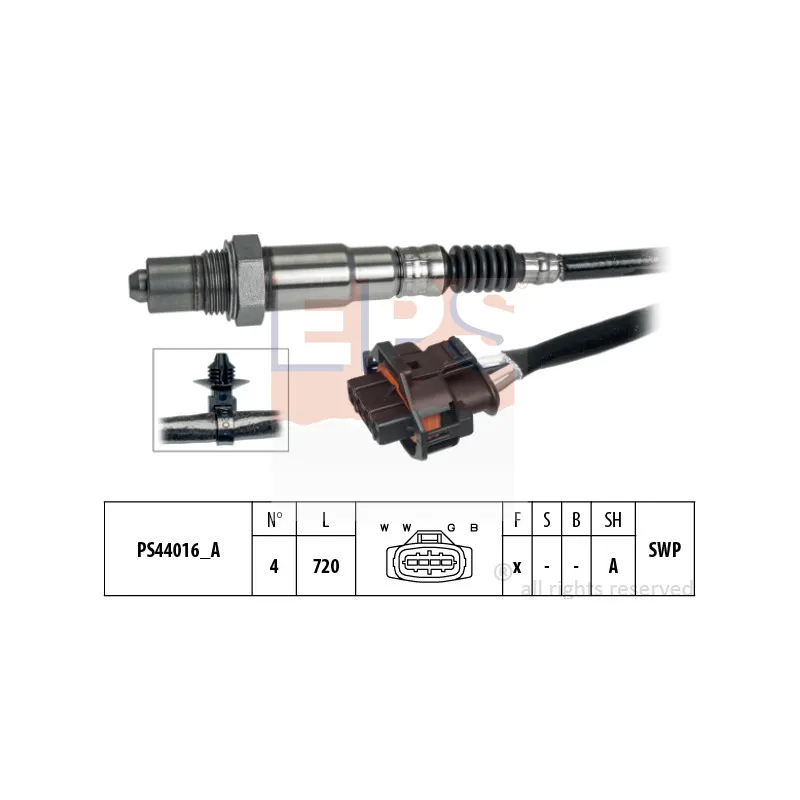 Sonde lambda EPS 1.998.339