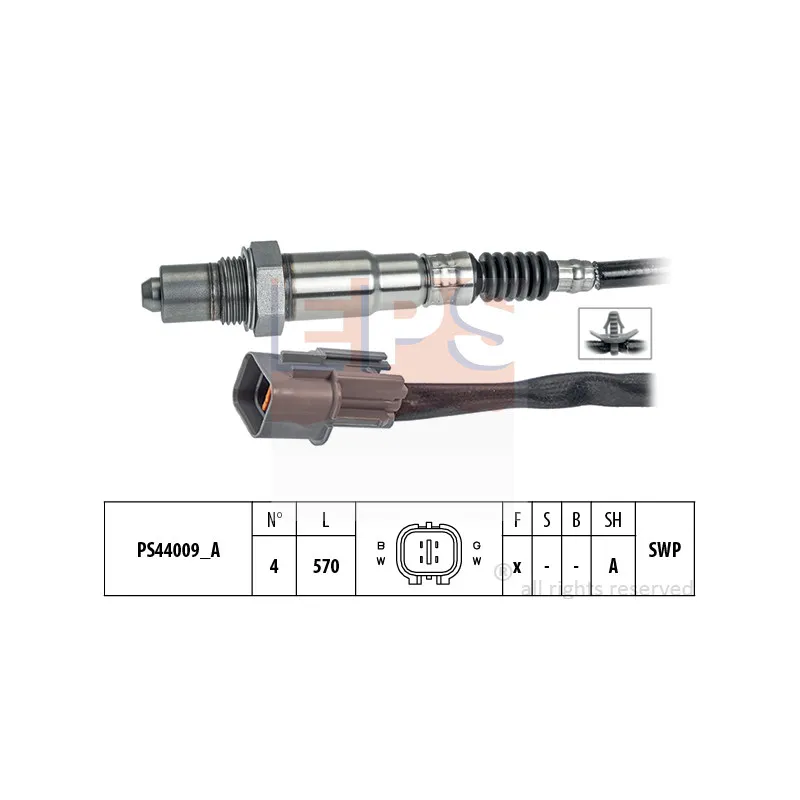 Sonde lambda EPS 1.998.344