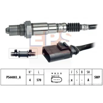 Sonde lambda EPS 1.998.347