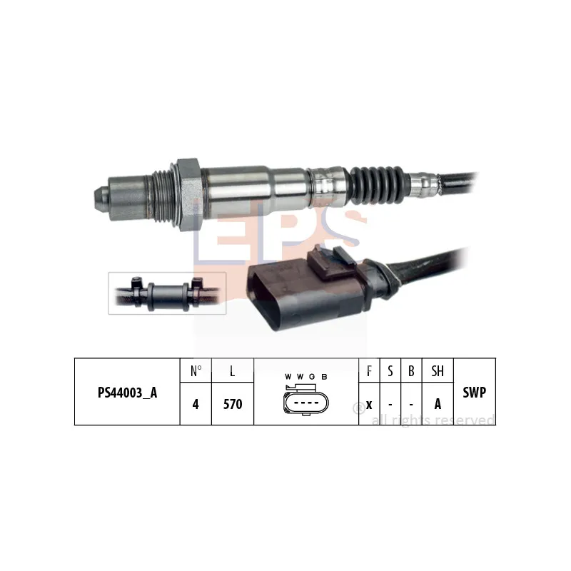 Sonde lambda EPS 1.998.347