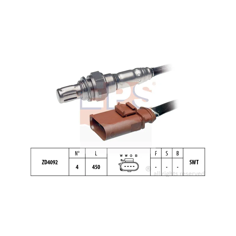 Sonde lambda EPS 1.998.348