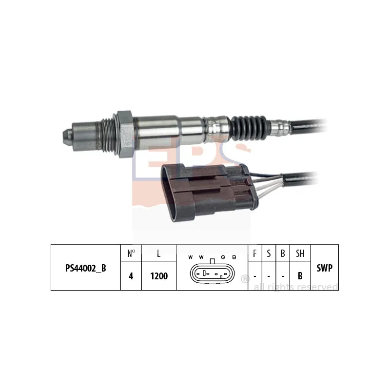 Sonde lambda EPS 1.998.353